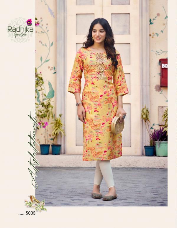 Radhika Charming Vol 5 Modal Chanderi Kurti Collection